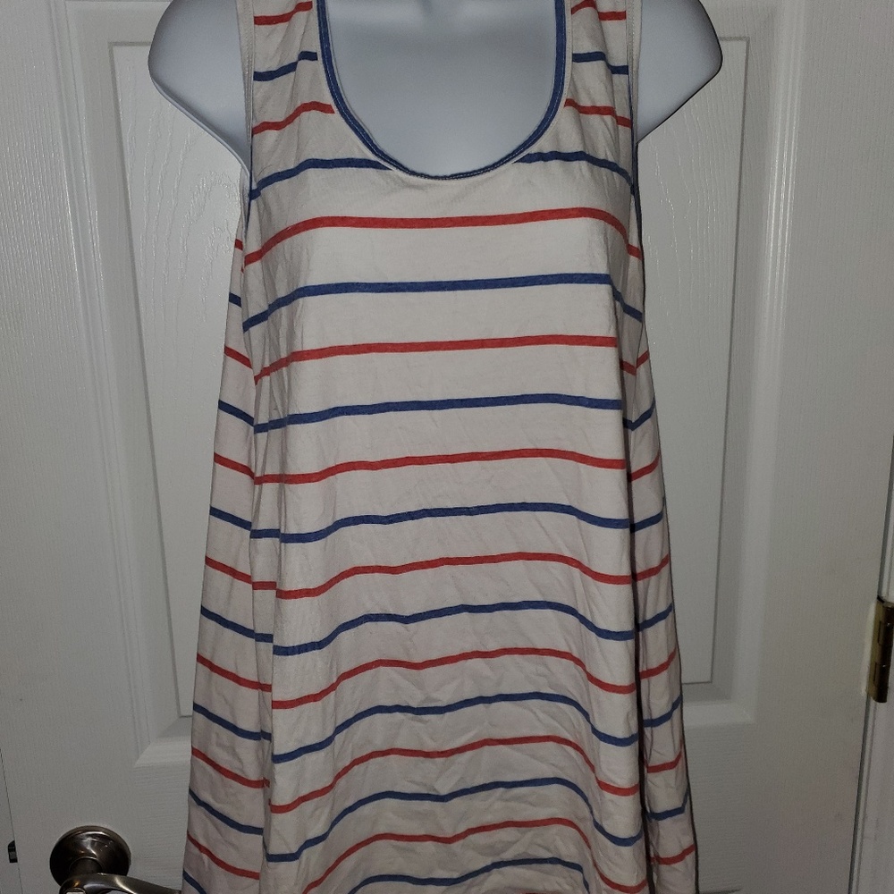 Lularoe Red/White/Blue Perfect Tank Size S